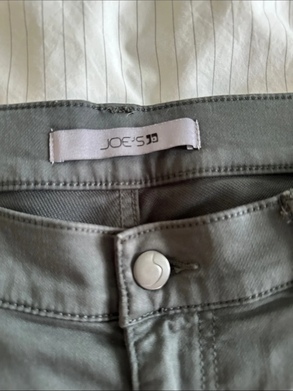 Joe’s - Men’s Classic Deep Forest Green Straight-Leg Slim Fit Jeans